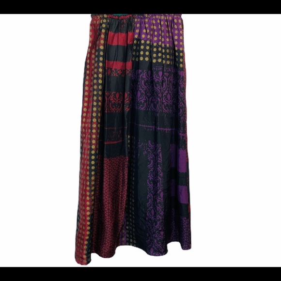 Anthropologie Niki Tlahajan Mixed Print Dress - Picture 7 of 11